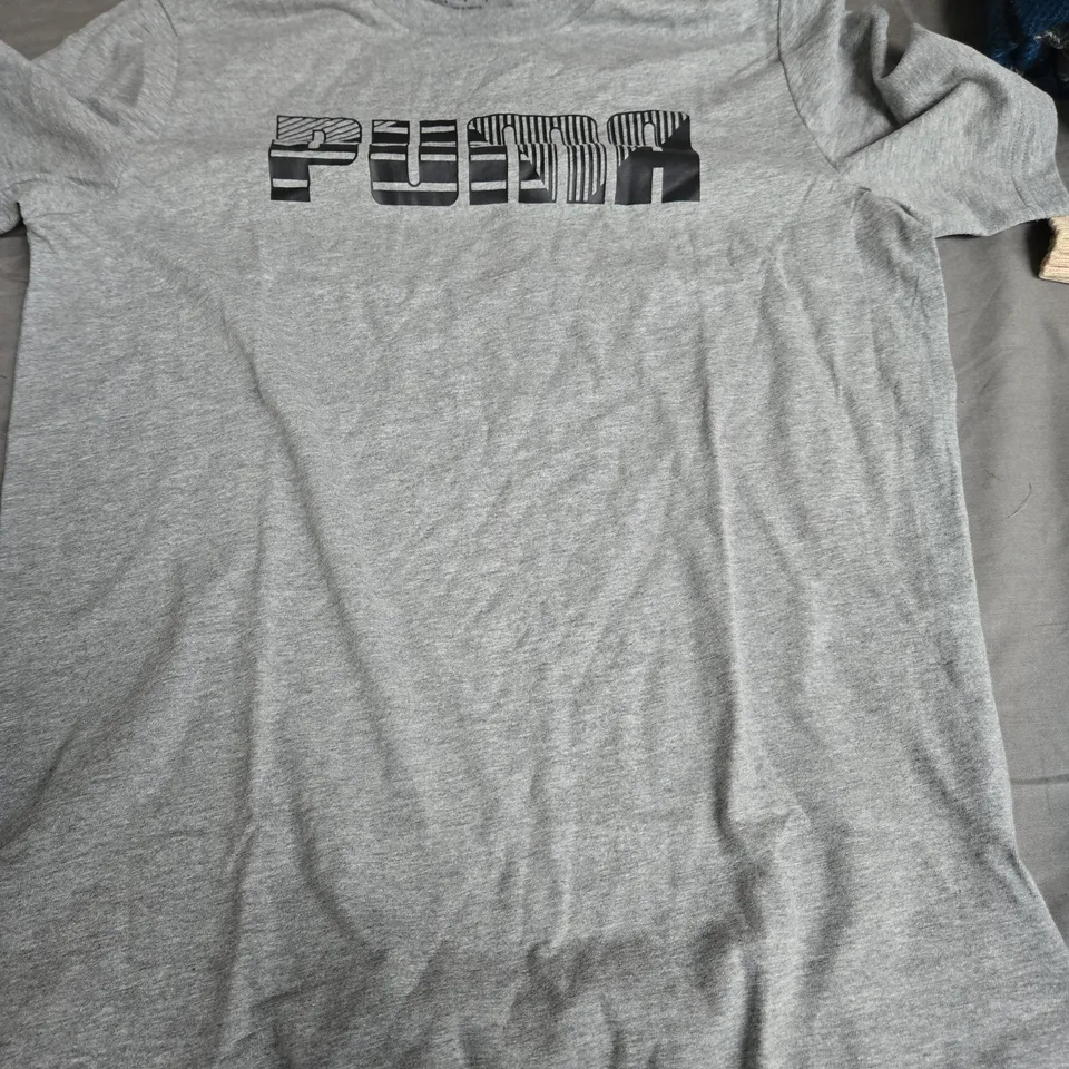 PUMA T-SHIRT IN GRAY SIZE S 