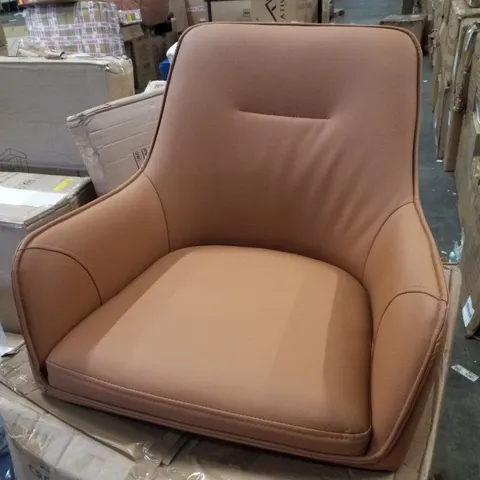 BOXED SET OF 2 BROWN MAXINE DINING CHAIRS