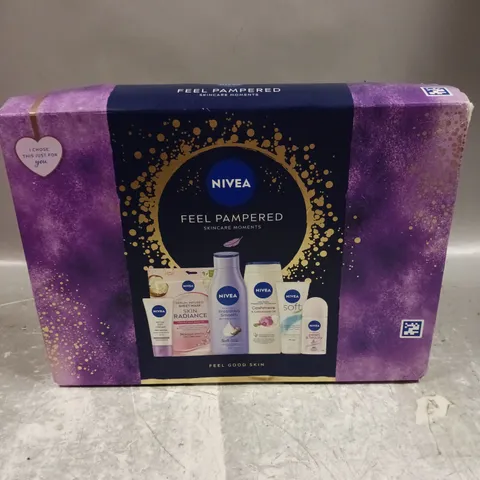 NIVEA FEEL PAMPERED SKINCARE MOMENTS COLLECTION