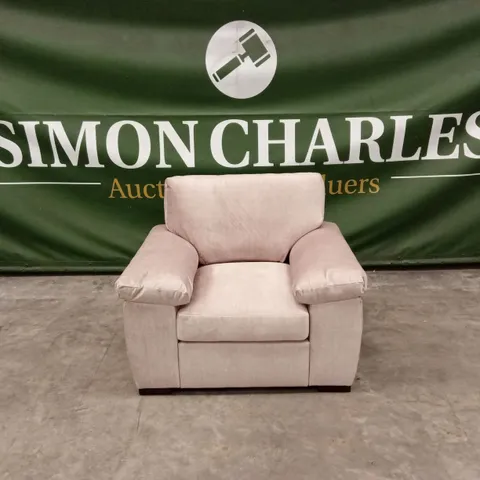 ELIZA FABRIC ARMCHAIR - BEIGE