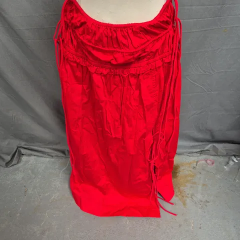 DAMSON MADDER CHARLOTTE SKIRT IN CHERRY SIZE 14