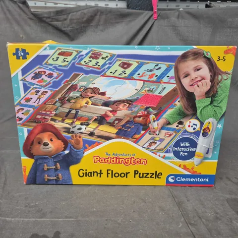 PADDINGTON GIANT FLOOR PUZZLE – THE ADVENTURES OF PADDINGTON, CLEMENTONI (AGES 3–5)