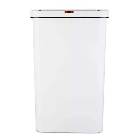 BOXED TOWER 50 LITRE SENSOR BIN - WHITE (1 BOX)