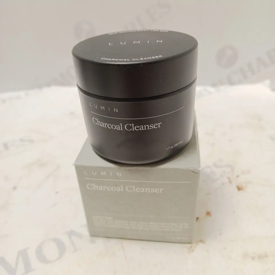 LUMIN CHARCOAL FACE WASH/CLEANSER 50ML