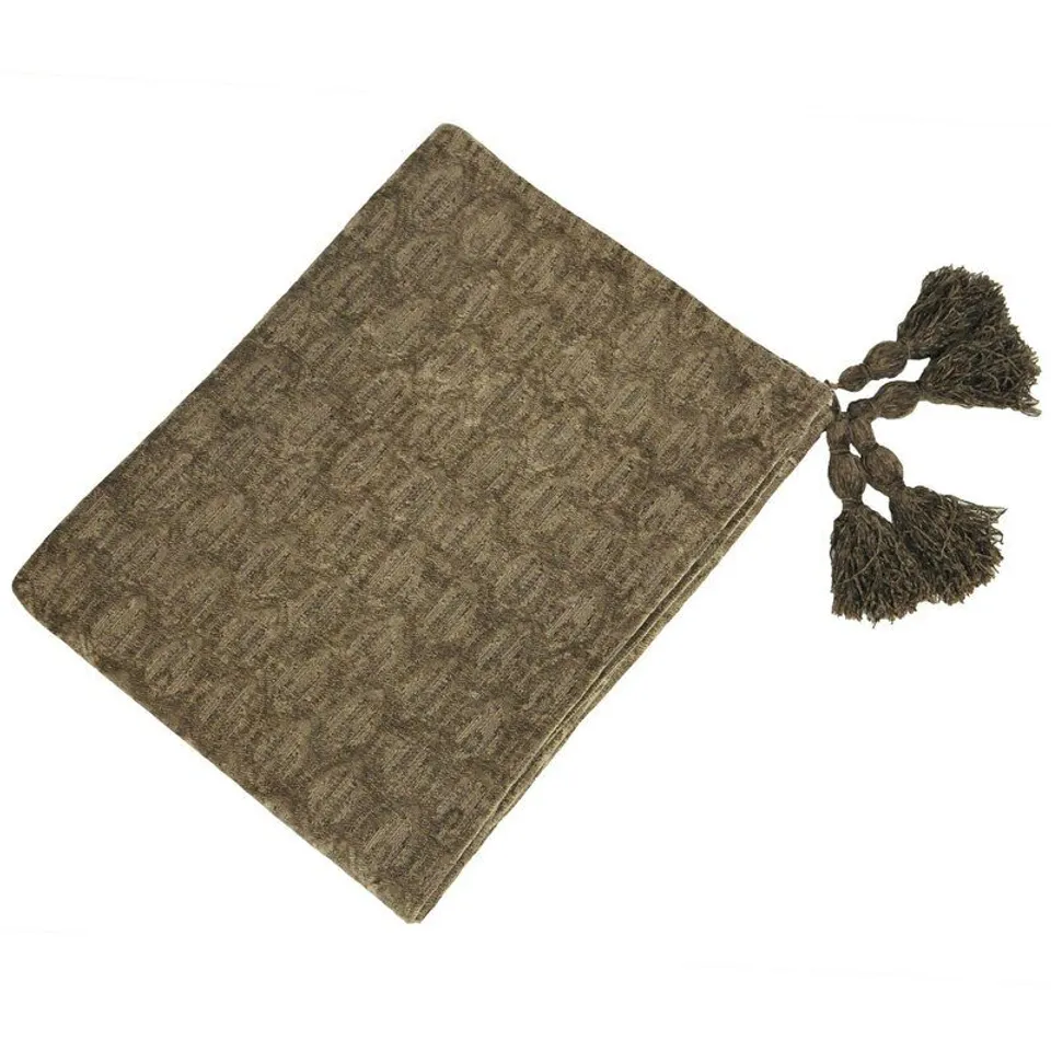 CARNLEA THROW - MOCHA