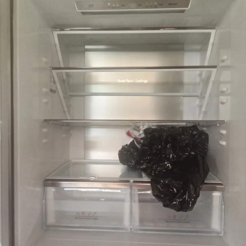 HISENSE RQ563N4AI1 79CM WIDTH PUREFLAT FRIDGE FREEZER - STAINLESS STEEL 
