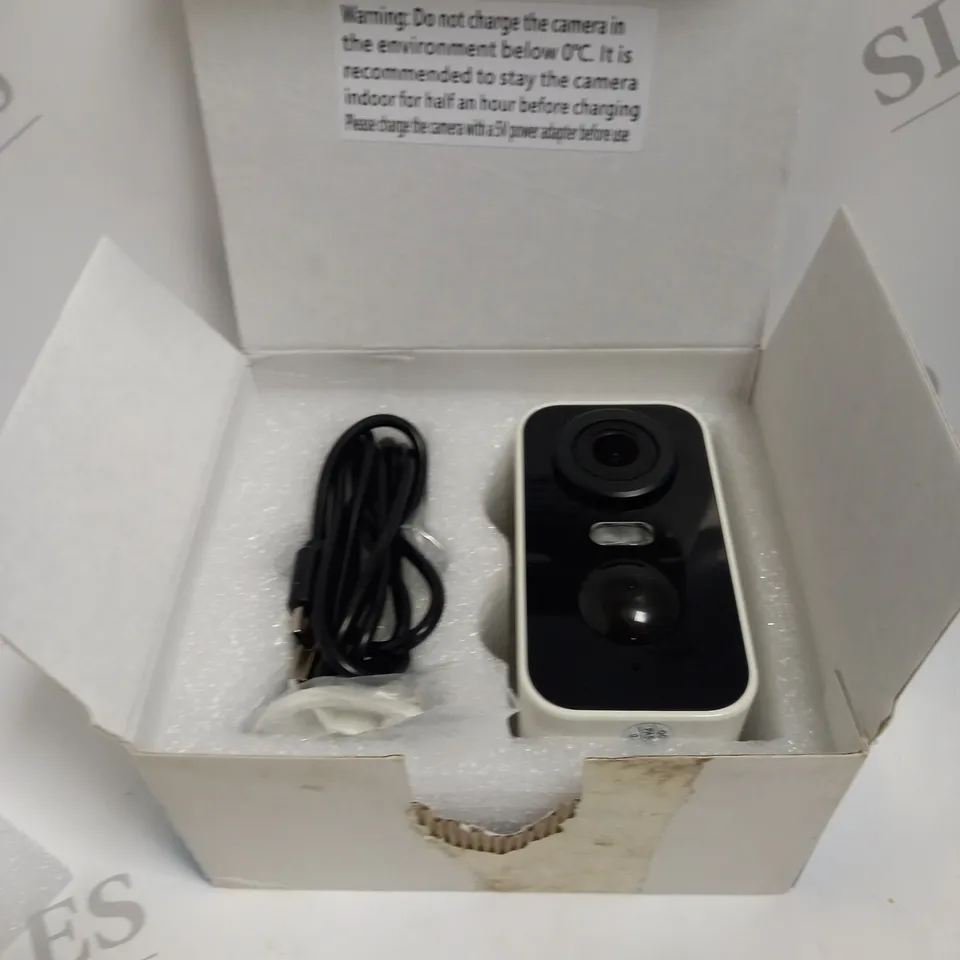 BOXED IE-GEEK WIRE-FREE BATTERY POWERED CAMERA 