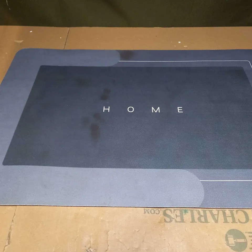 HOME DARK/LIGHT BLUE GAMING MOUSE MAT 