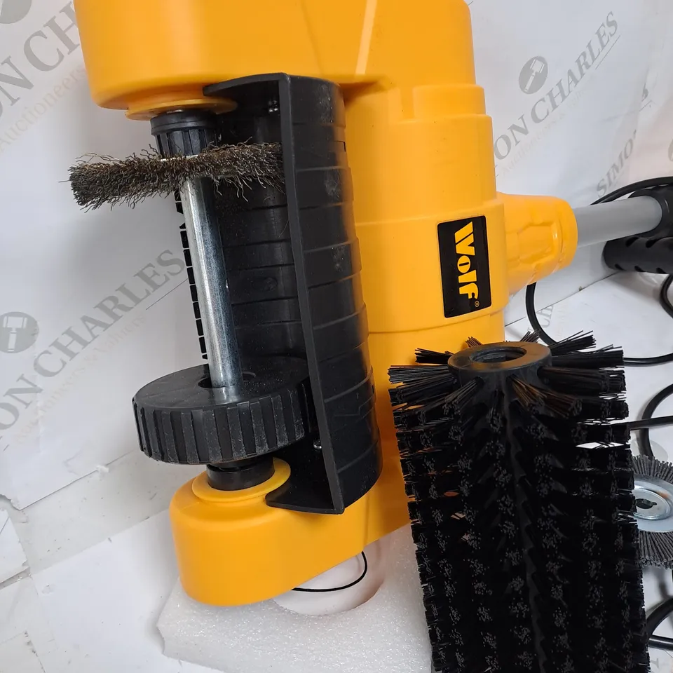 WOLF MULTI FUNCTION ELECTRIC GARDEN BRUSH 