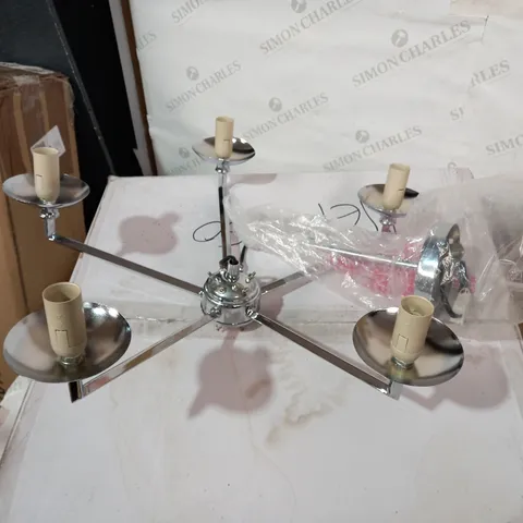 BOXED NEPAL 5LT SEMI FLUSH - POLISHED CHROME EFFECT