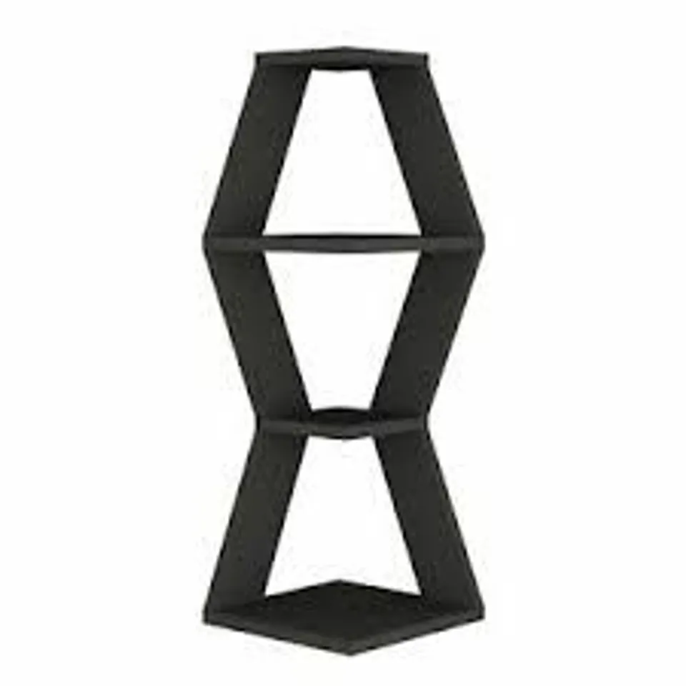 BOXED MARIAH ANTHRACITE WALL SHELF (1 BOX)