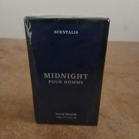BOXED AND SEALED SCENTIALS MIDNIGHT POUR HOMME EAU DE TOILETTE 100ML