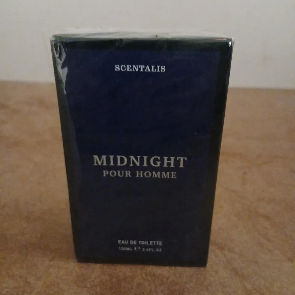 BOXED AND SEALED SCENTIALS MIDNIGHT POUR HOMME EAU DE TOILETTE 100ML