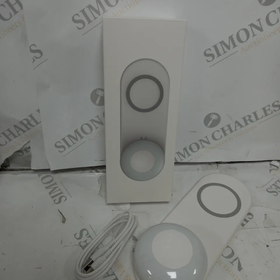BOXED LINK2HOME WIRELESS CHARGER WITH PORTABLE LIGHT