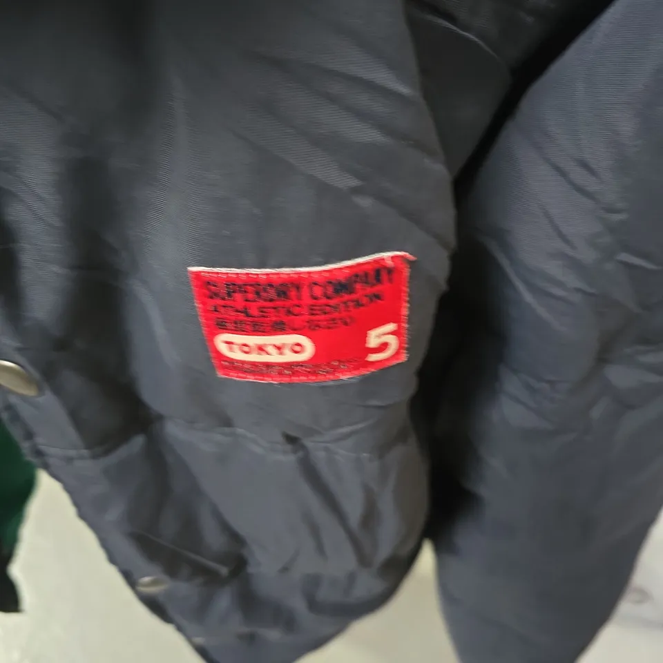 SUPERDRY ATHLETIC EDITION PUFFER JACKET – NAVY, XXL