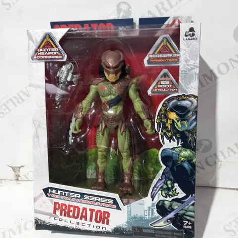 COLLECTABLE HUNTER SERIES 7" POSEABLE PREDATOR FIGURE