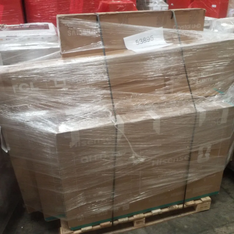 PALLET CONTAINING 8 ASSORTED DAMAGED TVS