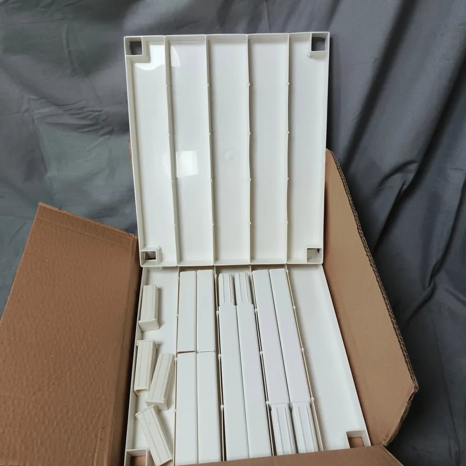 DIVCHI MODULAR SHELF UNIT 2 TIERS – WHITE