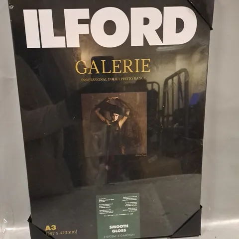 SEALED ILFORD GALERIE SMOOTH GLOSS 310G A3 25 SHEETS