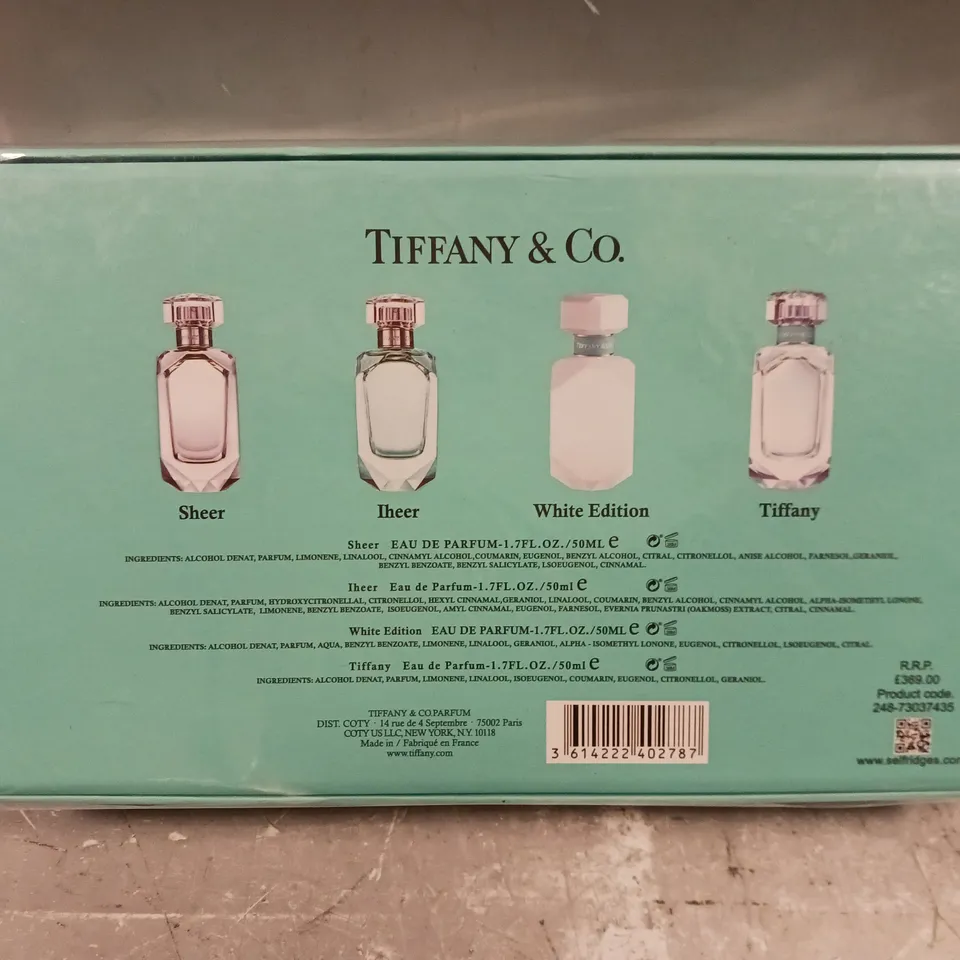 TIFFANY&CO EAU DE PARFUM MINI GIFT SET 