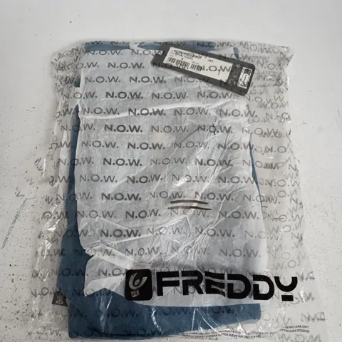 BAGGED NOW ORGANIC DENIM MID WAIST | FULL LENGTH BLUE JEANS - SMALL