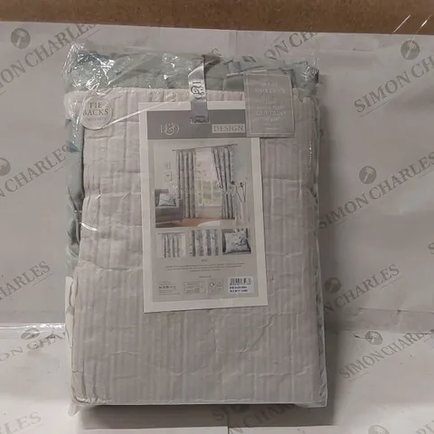 BAGGED EVE COTTON ROOM DARKENING CURTAIN PAIR (SET OF 2) - 168 x 228cm