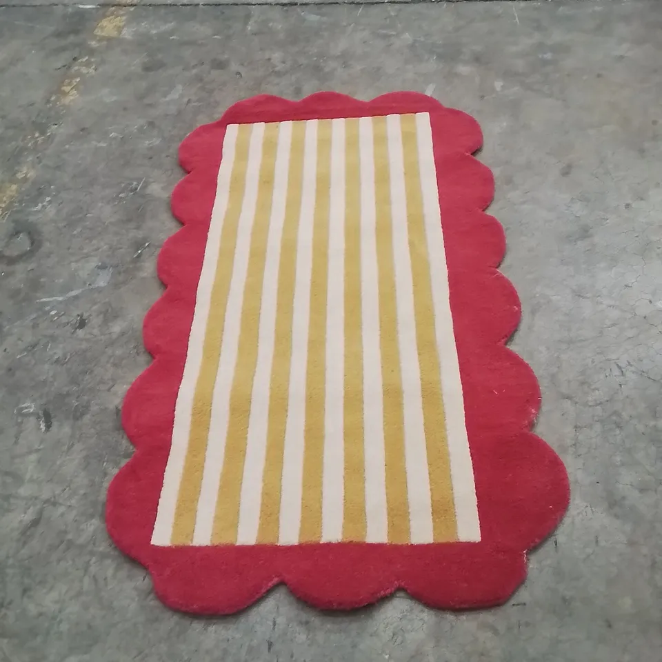 QUALITY DESIGNER AREA RUG - APPROXIMATELY 150X80CM