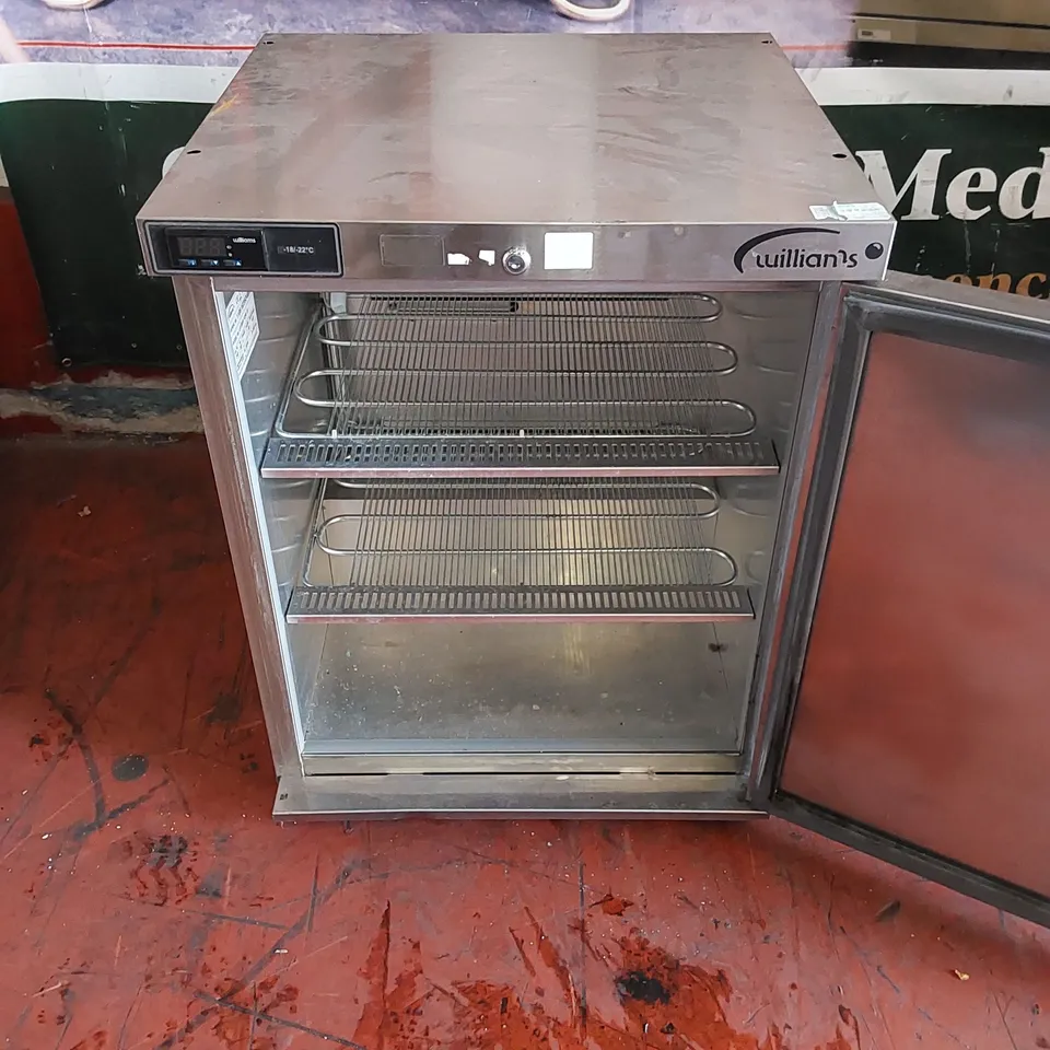 WILLIAMS LA135SA R290-R1 UNDER-COUNTER FREEZER