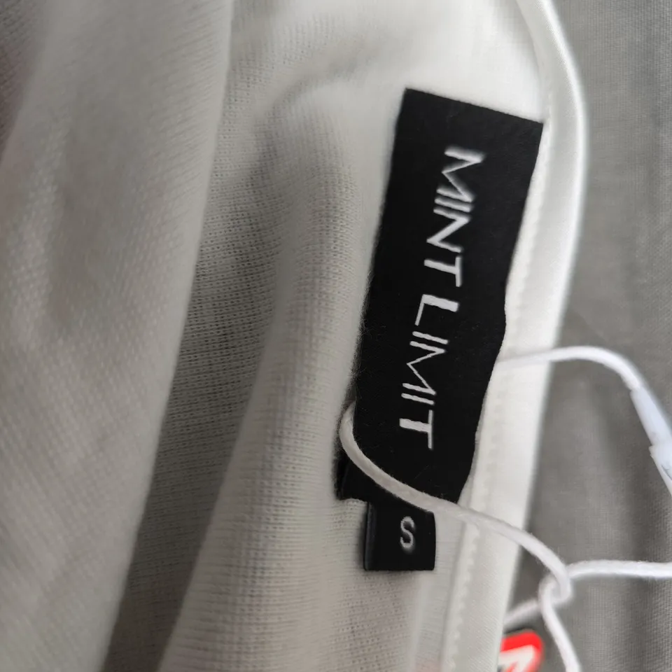 MINT LIMIT WHITE CROPPED JACKET – WOMEN'S SIZE S