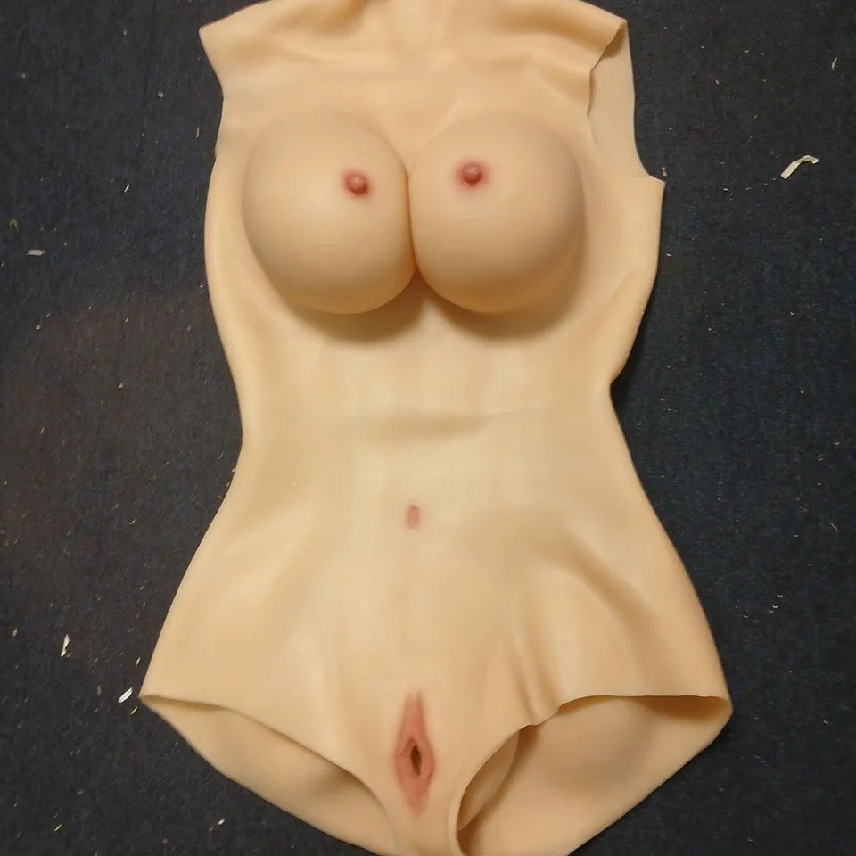 BOXED GORGEOUSU FULL BODY SILICONE BODYSUIT C-E CUP FOR CROSSDRESSER TRANSGENDER DRAG QUEEN COSPLAY