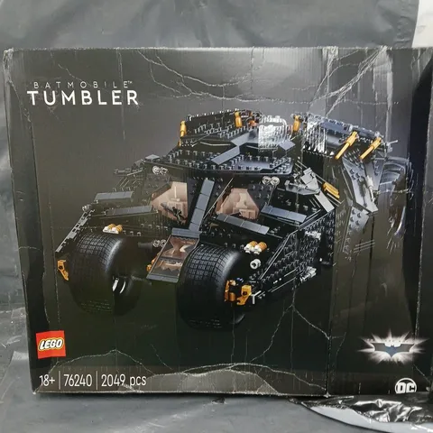 BOXED LEGO BATMAN THE DARK KNIGHT TRILOGY BATMOBILE TUMBLER - 76240