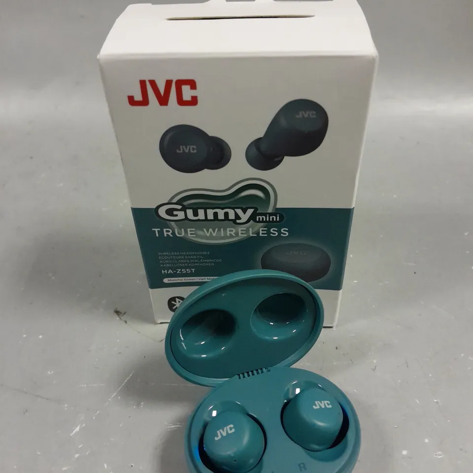 BOXED JVC GUMY MINI TRUE WIRELESS EARPHONES 