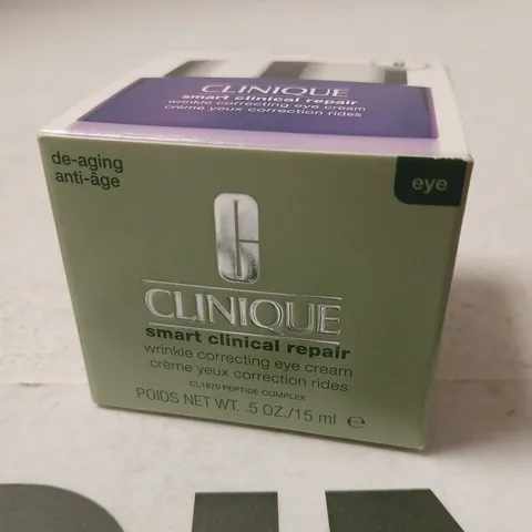 BOXED CLINIQUE SMART CLINICAL REPAIR EYE CREAM 15ML