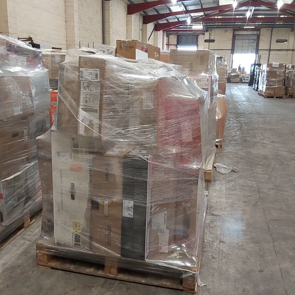 PALLET OF APPROXIMATELY 22 UNPROCESSED RAW RETURN MONITORS AND TELEVISIONS TO INCLUDE;