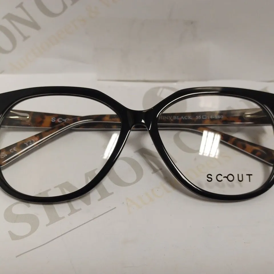 SCOUT CIARA SHINY BLACK FASHION GLASSES