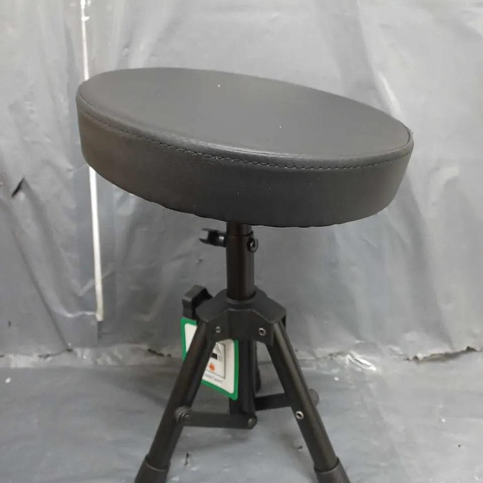 BOXED GEAR4MUSIC MINI-T-1BLK MINI DRUM THRONE STOOL 