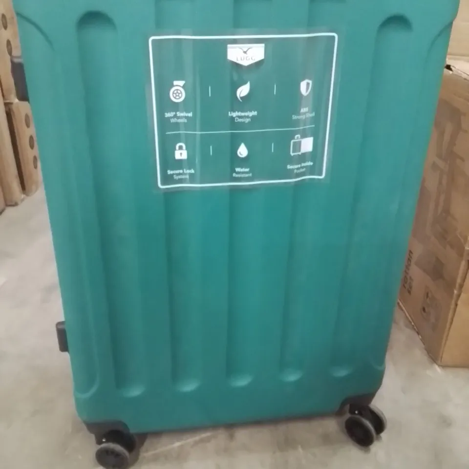 LUGG TRAVEL SUITCASE GREEN