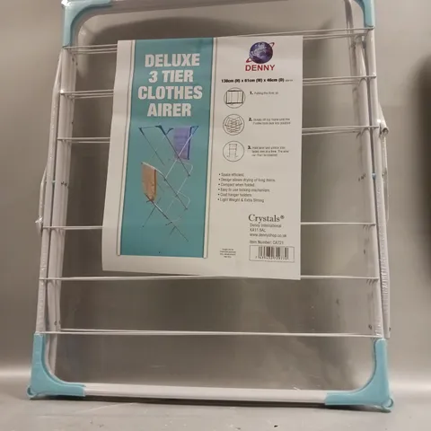 DENNY DELUXE 3 TIER CLOTHES AIRER