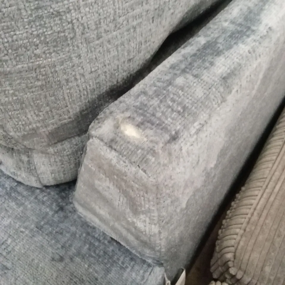 MELROSE FABRIC 2 SEATER SOFA - BLUE RRP £1249