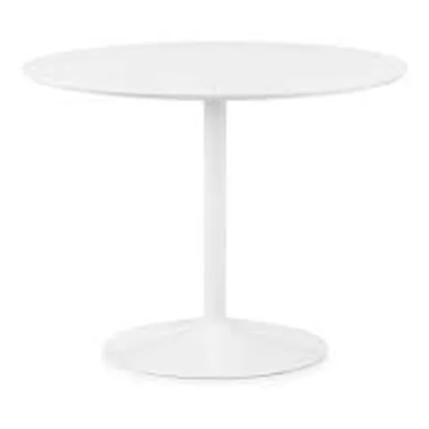 BOXED JULIAN BOWEN BLANCO ROUND TABLE - WHITE (1 BOX)