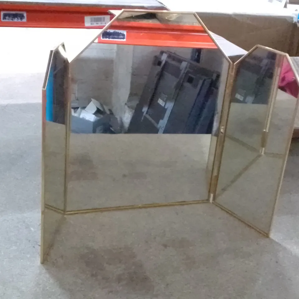 BOXED AREDALE NOVELTY METAL FLOOR MIRROR 