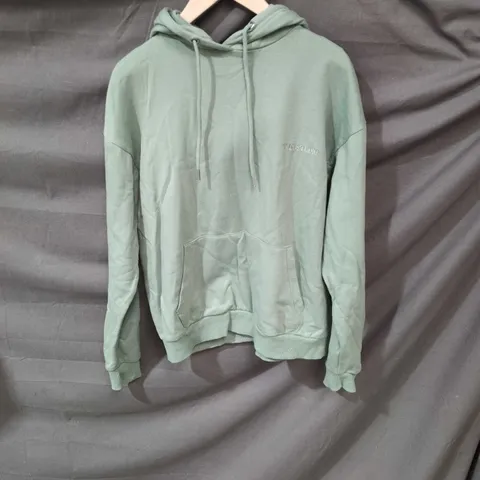BOOHOO HOODIE, SAGE GREEN, UK SIZE S
