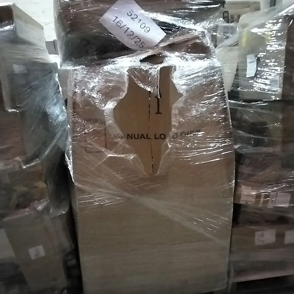 PALLET CONTAINING ASSORTED PRODUCTS INCLUDING TOILET SEATS & RGB FLOOR LAMPS
