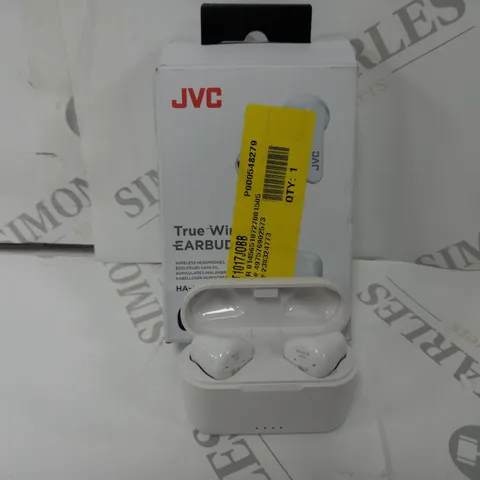 BOXED JVC TRUE WIRELESS EARBUDS - WHITE