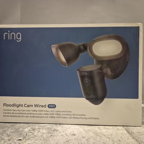 RING FLOODLIGHT CAM WIRED PRO