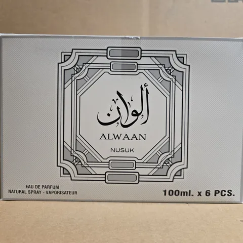 ALWAAN NUSUK EAU DE PARFUM – 6 X 100ML BOXED SET