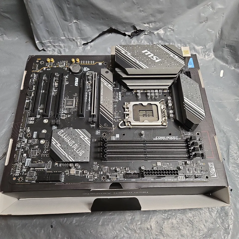 MSI B760 GAMING PLUS WIFI MOTHERBOARD
