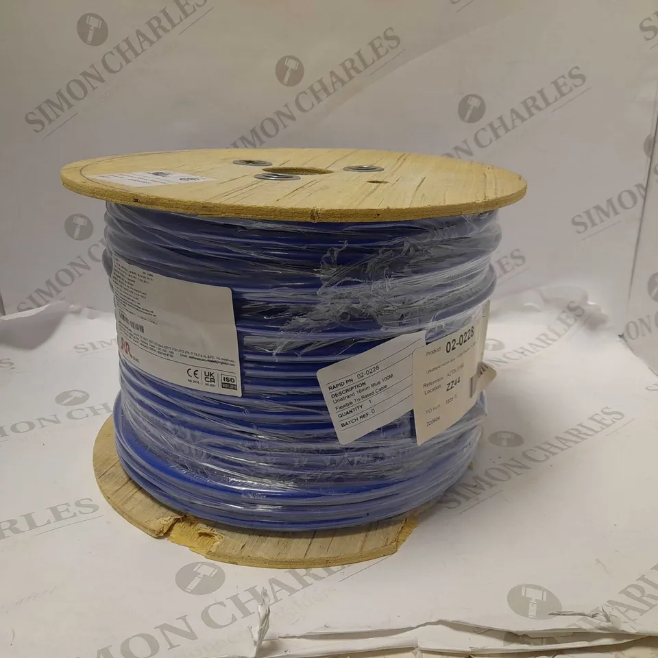 UNISTRAND 16MM BLUE 100M FLEXIBLE TRI-RATED CABLE