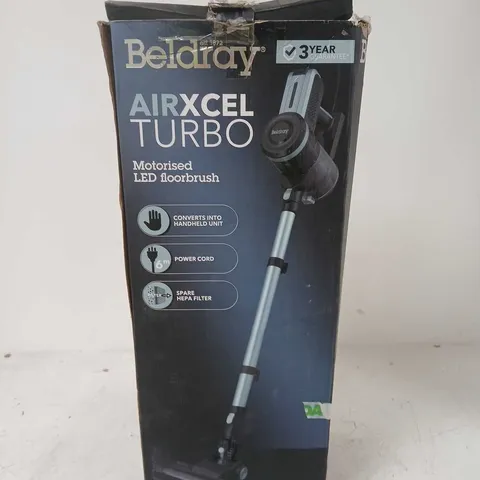 BELDRAY AIRXCEL TURBO MOTORISED LED FLOORBRUSH 