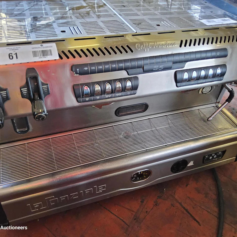 LA SPAZIALE CAFFE D'AUTORE BARRISTER COFFEE MACHINE